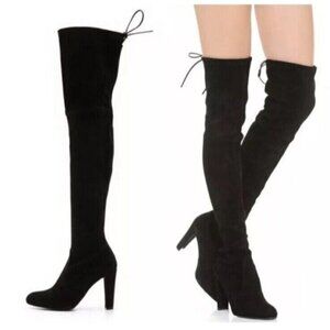 STUART WEITZMAN Landmark Suede Over-The-Knee Boot Size 6.5